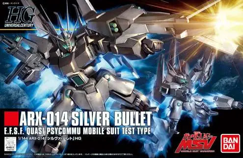 BANDAI HGUC SILVER BULLET 1/144 MODEL KIT 13 cm