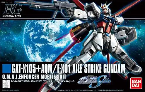 BANDAI - GUNDAM HG CE AILE STRIKE 1/144 MODEL KIT 12 cm