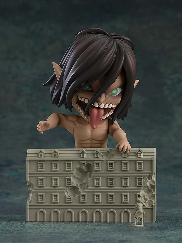 GOOD SMILE COMPANY NENDOROID AOT EREN YEAGER ATTACK TITAN MINI FIGURA 10 cm