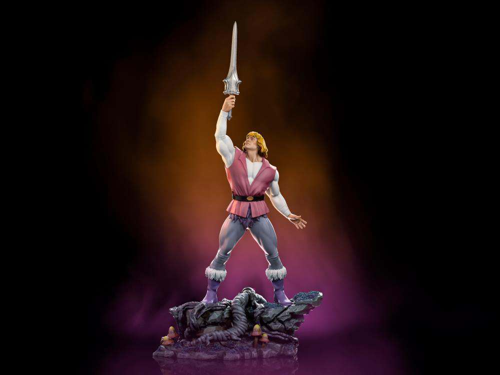 IRON STUDIOS MOTU PRINCE ADAM 1/10 STATUA 38 cm