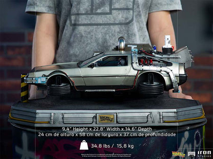 BTTF 2 DELOREAN REGULAR 1/10 ART ST