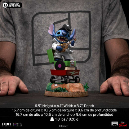IRON STUDIOS STITCH KING ROCK 1/10 STATUA 17 cm