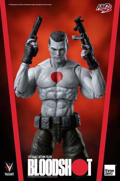 VALIANT COMICS FIGZERO ACTION FIGURA 1/12 BLOODSHOT 15 CM THREEZERO