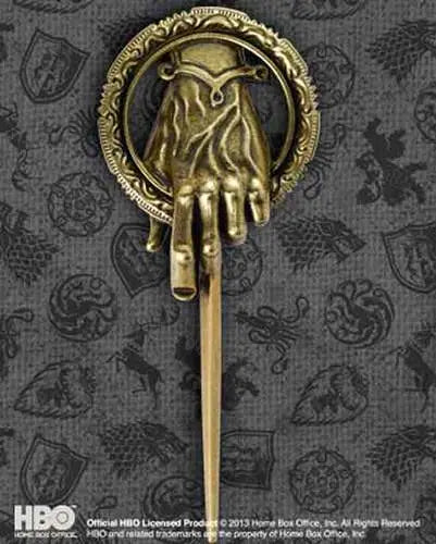 NOBLE COLLECTIONS GAME THRONES HAND KING REPLICA