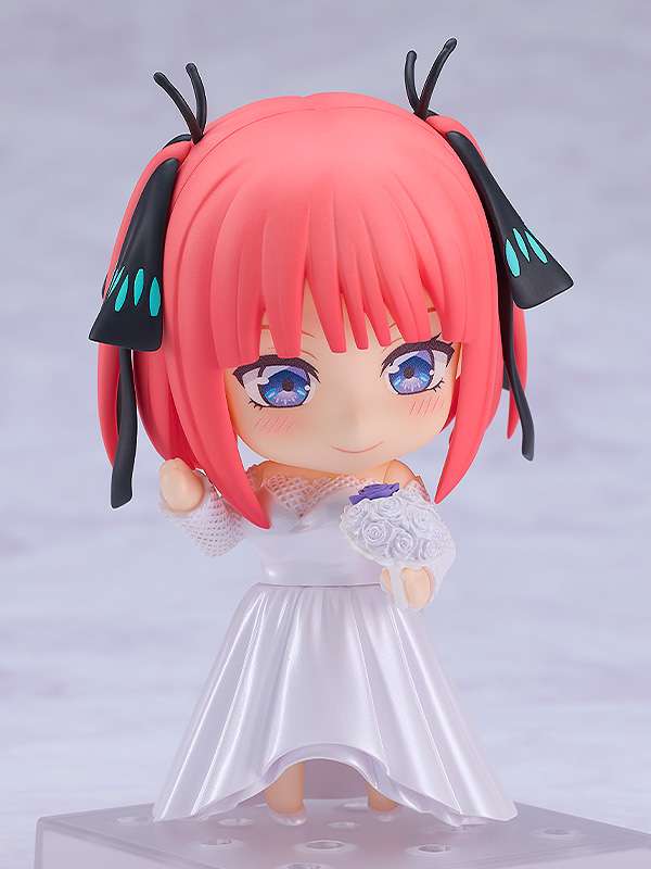 THE QUINTESSENTIAL QUINTUPLETS NENDOROID ACTION FIGURA NINO NAKANO: WEDDING DRESS VER. 10 CM GOOD SMILE COMPANY