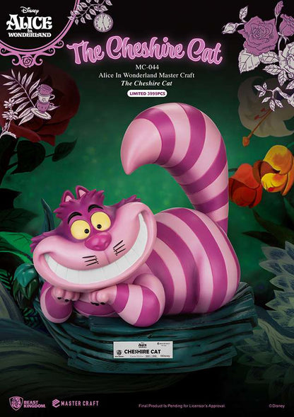 BEAST KINGDOM ALICE WONDERLAND CHESHIRE CAT MC ST STATUA 34 cm