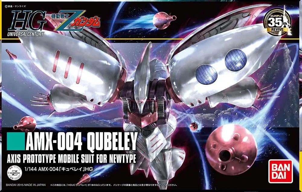 BANDAI HGUC QUBELEY REVIVE 1/144 MODEL KIT