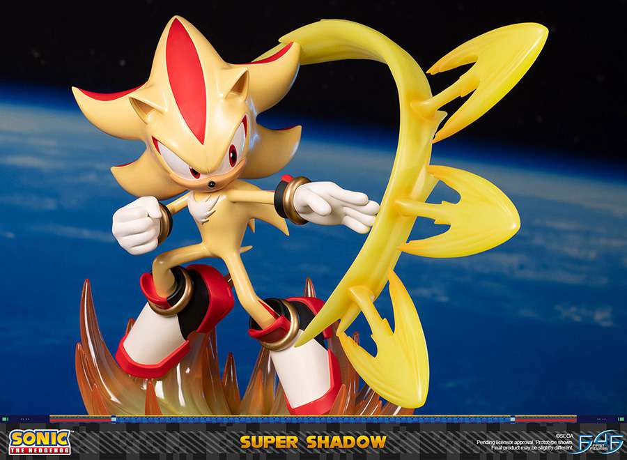 SONIC SUPER SHADOW STATUE