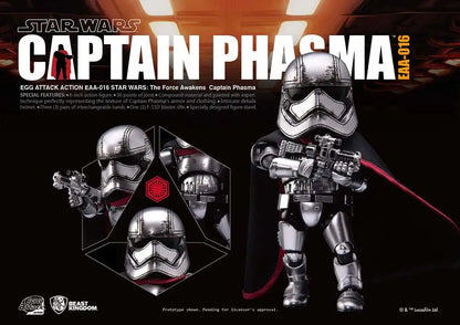 BEAST KINGDOM - DISNEY SW FORCE AWAKENS CAP PHASMA EGG ATTACK ACTION FIGURE