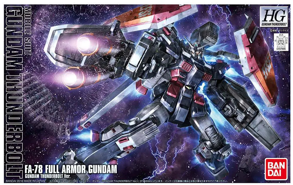 BANDAI - GUNDAM HG FULL ARM THUNDERB ANIME 1/144 MODEL KIT 12 cm