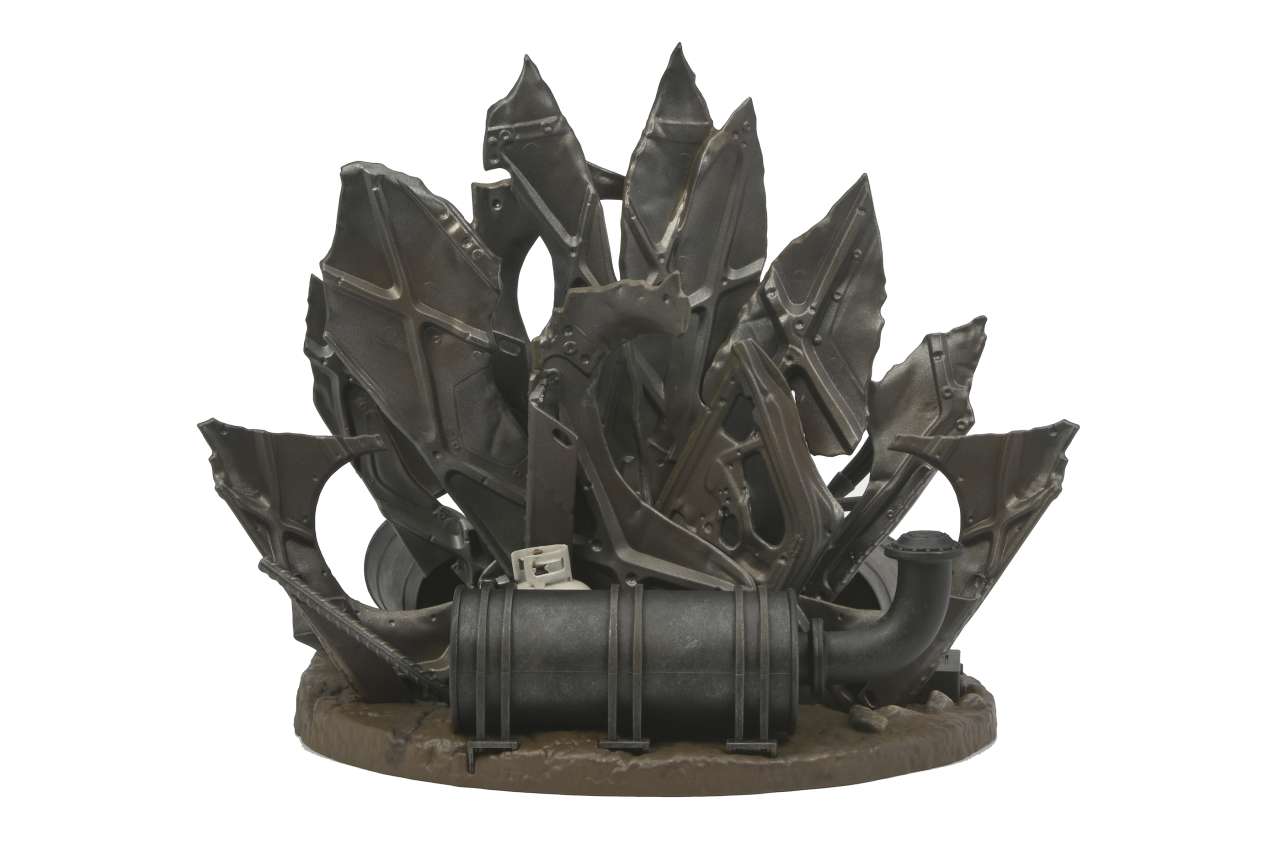 TMNT 2 SEC OOZE SHREDDER THRONE DIORAMA