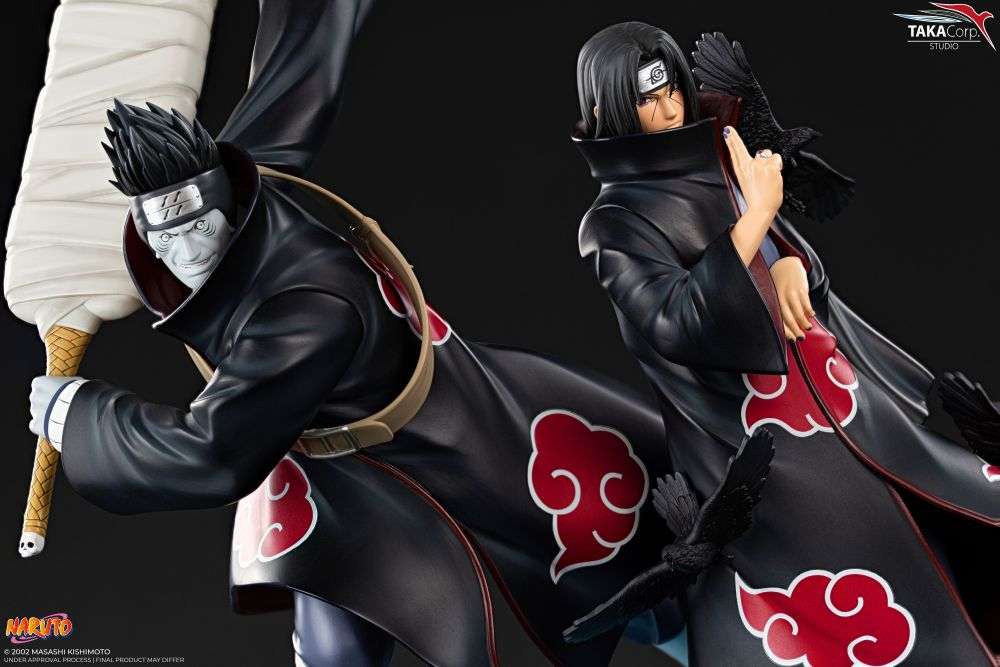 NARUTO ITACHI&KISAME 1/8 DLX PVC FIGUR