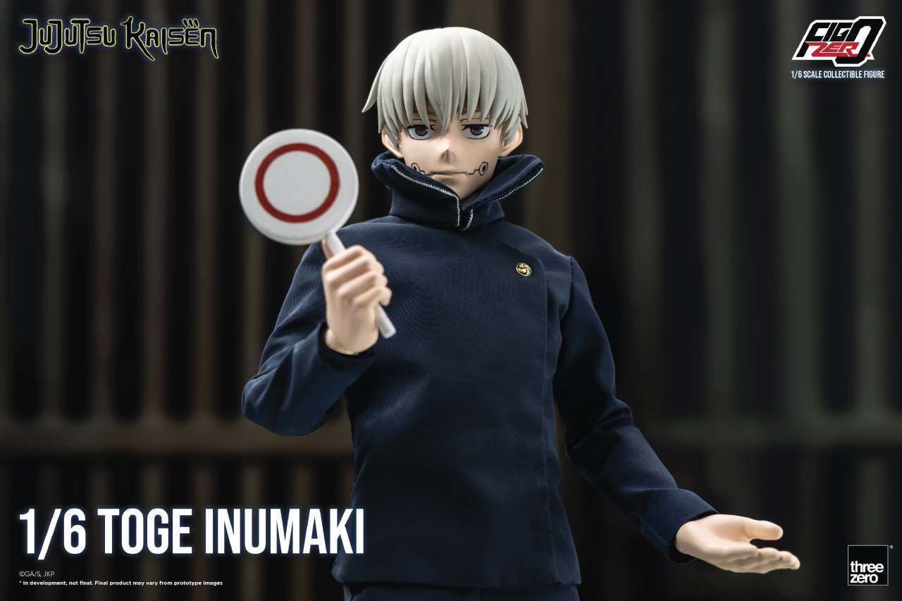 THREEA TOYS/THREEZERO MAKI & TOGE - JUJUTSU KAISEN INU AF 1/6 ACTION FIGURE 30 cm