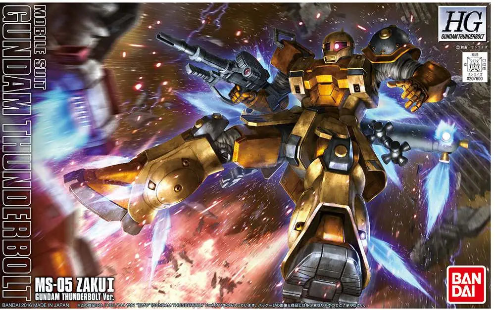 HG ZAKU I THUNDERBOLT ANIME VER 1/144