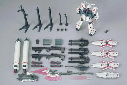 BANDAI - GUNDAM HGUC UNIC FULL ARM DEST RED 1/144 MODEL KIT