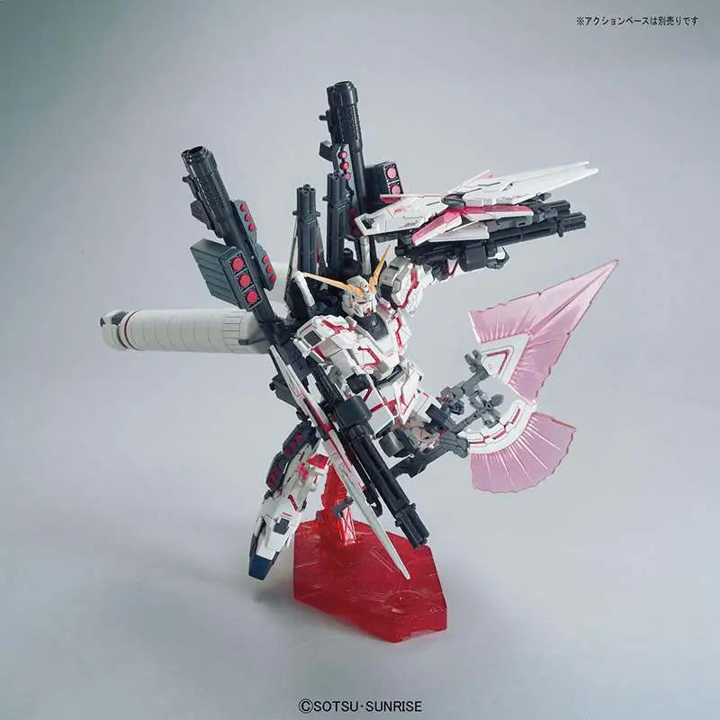 BANDAI - GUNDAM HGUC UNIC FULL ARM DEST RED 1/144 MODEL KIT