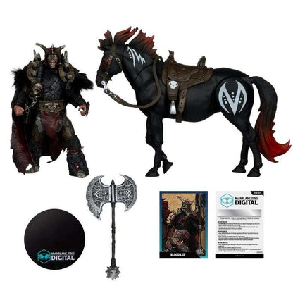 SPAWN BLOOD AXE W/HORSE 2-PK AF