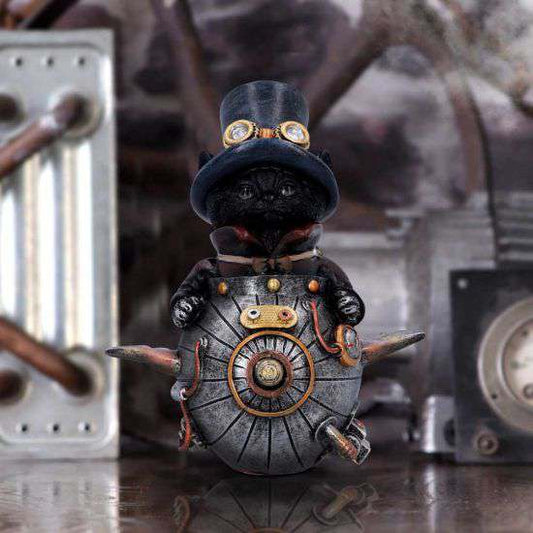 FELINE INVENTION STEAMPUNK CAT FIG