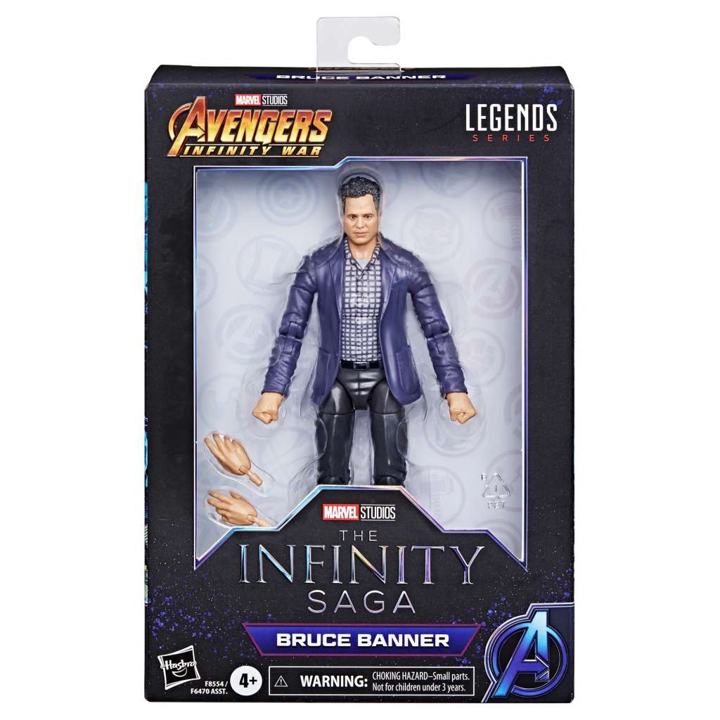 THE INFINITY SAGA MARVEL LEGENDS ACTION FIGURA BRUCE BANNER (AVENGERS: INFINITY WAR) 15 CM HASBRO