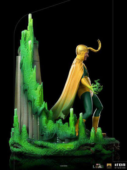 IRON STUDIOS LOKI CLASSIC VARINAT DLX 1/10 STATUA 25 cm