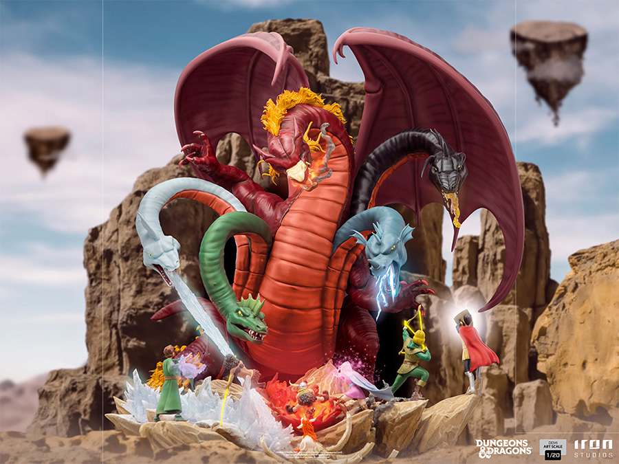 DUNGEONS AND DRAGONS TIAMAT BATTLE ST