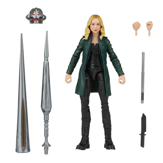 THE FALCON E THE WINTER SOLDIER MARVEL LEGENDS SERIES ACTION FIGURA 2022 INFINITY ULTRON BAF: SHARON CARTER 15 CM HASBRO