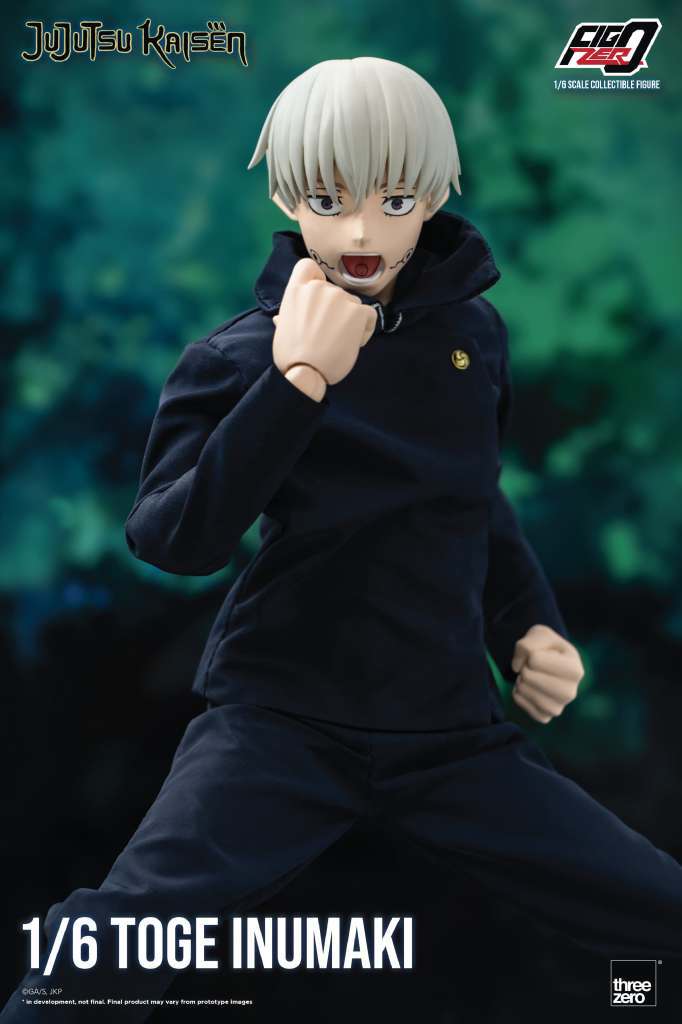 THREEA TOYS/THREEZERO MAKI & TOGE - JUJUTSU KAISEN INU AF 1/6 ACTION FIGURE 30 cm