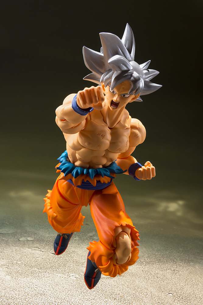 Dragon Ball Super S.h. Figuarts Action Figura Son Goku Ultra Instinct 14 Cm Bandai Tamashii Nations
