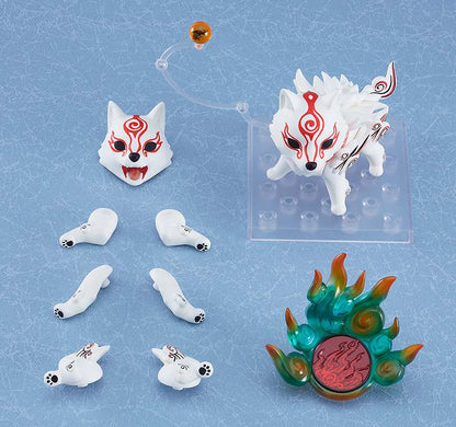 MAX FACTORY NENDOROID OKAMI SHIRANUI MINI FIGURA 10 cm