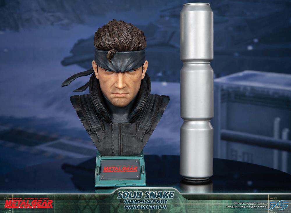 MGS SOLID SNAKE SCALED BUST