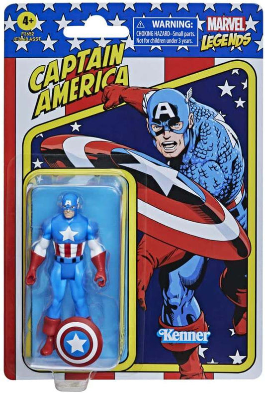 MARVEL CAPTAIN AMERICA RETRO FIGURA 9,5CM HASBRO