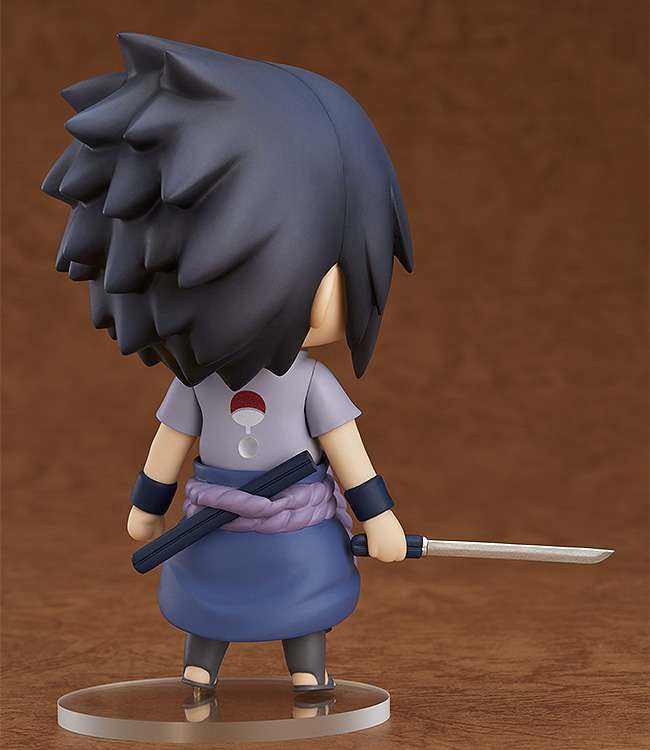 NARUTO SHIPPUDEN NENDOROID PVC ACTION FIGURA SASUKE UCHIHA 10 CM GOOD SMILE COMPANY