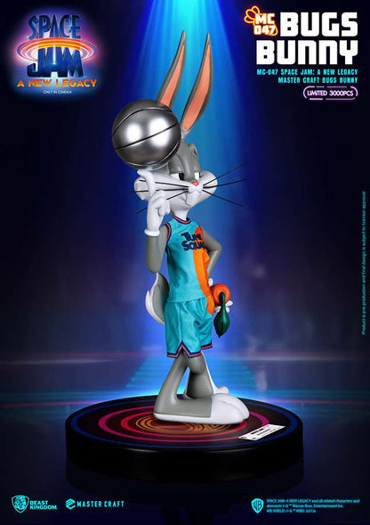 BEAST KINGDOM SPACE JAM 2 BUGS BUNNY MASTER CRAFT STATUA 43 cm