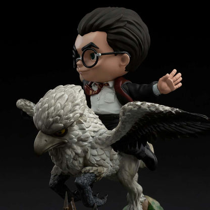 IRON STUDIOS - HARRY POTTER + BUCKBEAK MINICO STATUA 17 cm