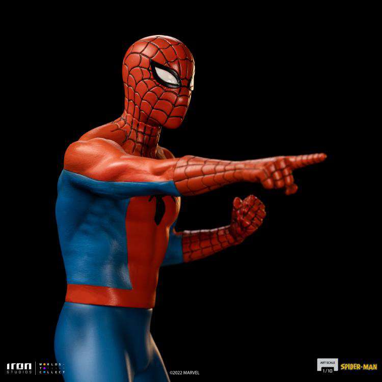 IRON STUDIOS SPIDER-MAN ANIMATED 60S 1/10 STATUA 21 cm