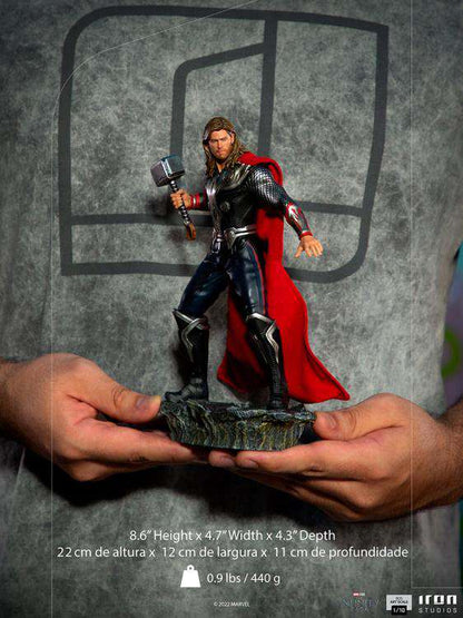 IRON STUDIOS INFINITY SAGA THOR NY BATTLE 1/10 STATUA 22 cm