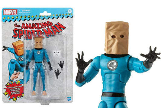 THE AMAZING SPIDER-MAN MARVEL LEGENDS SERIES ACTION FIGURA 2022 BOMBASTIC BAG-MAN 15 CM HASBRO