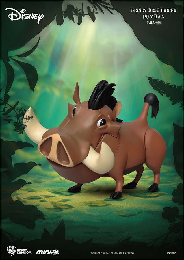BEAST KINGDOM MINI DISNEY BEST FRIEND PUMBAA MINI FIGURA 7.5 cm