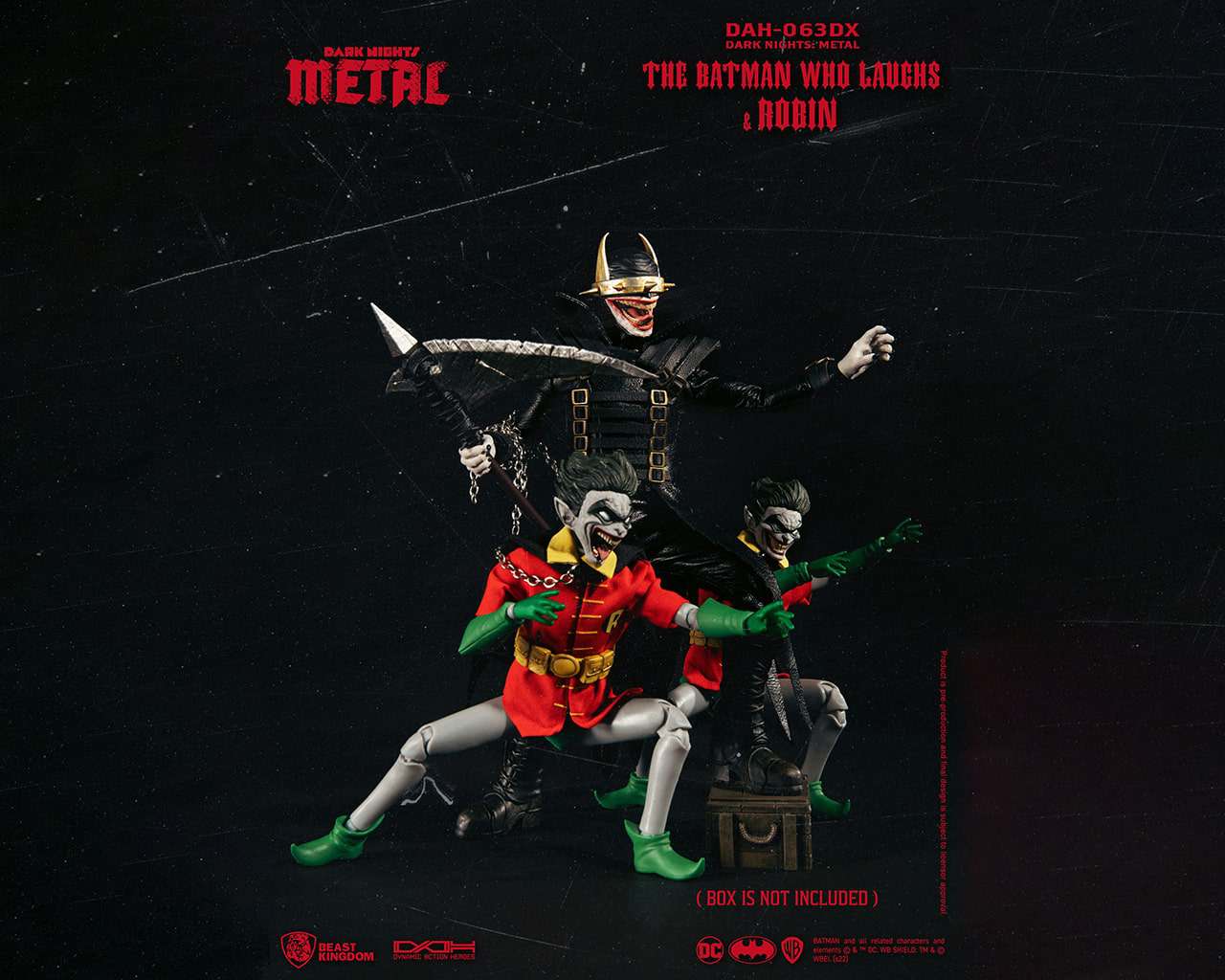 DN METAL BATMAN LAUGHS + ROBIN DAH LTD