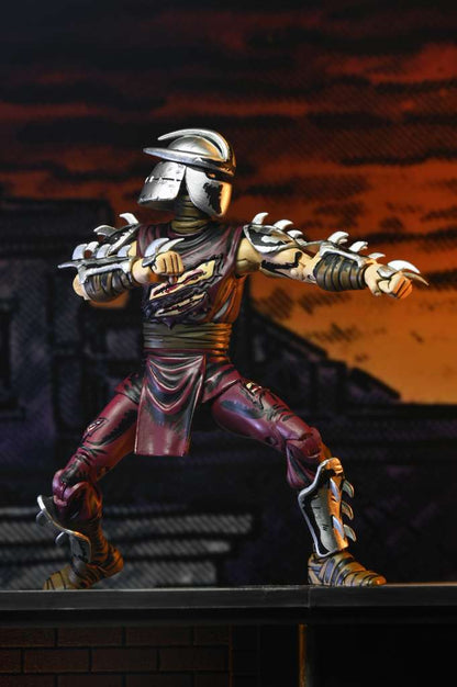 NECA TMNT MIRAGE BATTLE DAMAGED SHREDDER AF ACTION FIGURE 17 cm