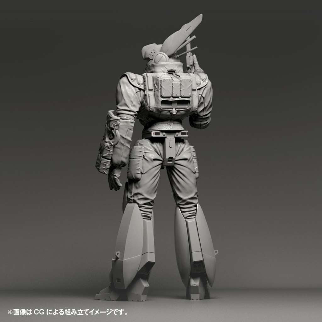 KAIYODO PATLABOR INGRAM REACTIVE ARMOR #1 ARTPLA MODEL KIT 23 cm