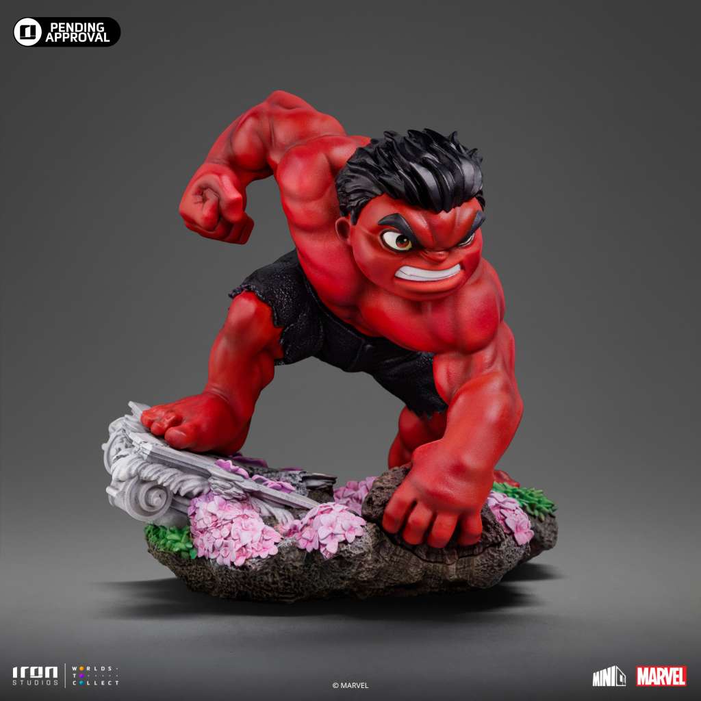 CAPTAIN AMERICA 4 RED HULK MINICO