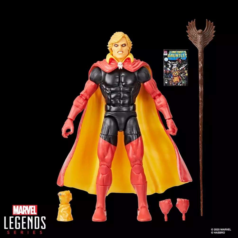 HASBRO - MARVEL LEGENDS MINI COMICS ADAM WARLOCK ACTION FIGURE