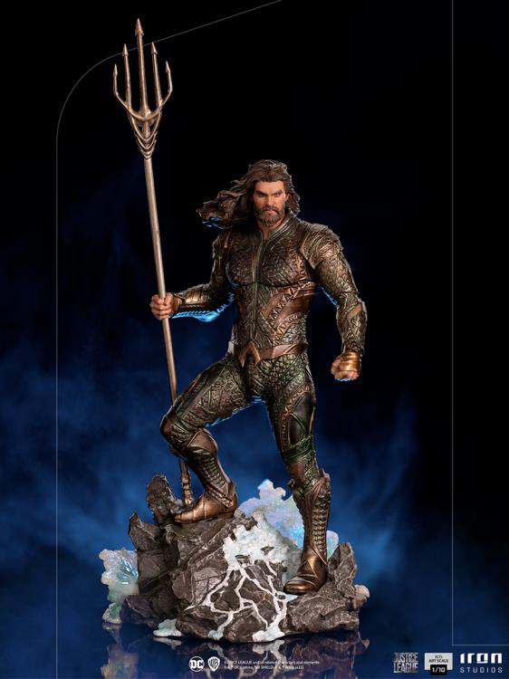IRON STUDIOS ZACK SNYDER JUSTICE LEAGUE AQUAMAN 1/10 STATUA 30 cm