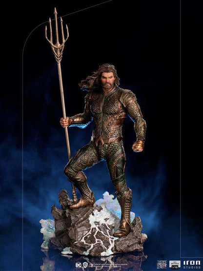 IRON STUDIOS ZACK SNYDER JUSTICE LEAGUE AQUAMAN 1/10 STATUA 30 cm