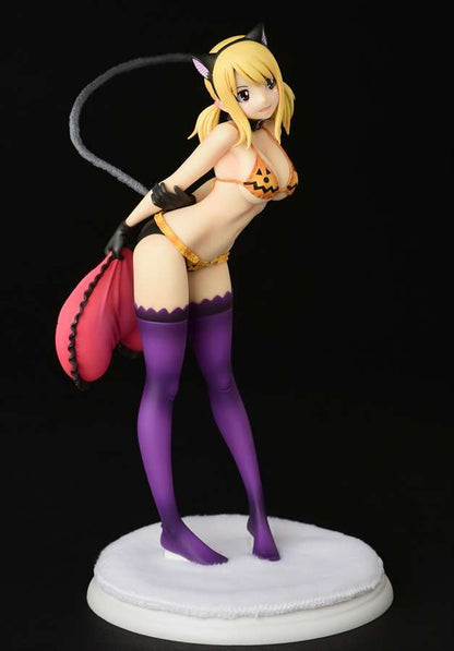 ORCATOYS FAIRY TAIL LUCY HEARTFI HALLOWEEN CAT ST STATUA 24 cm
