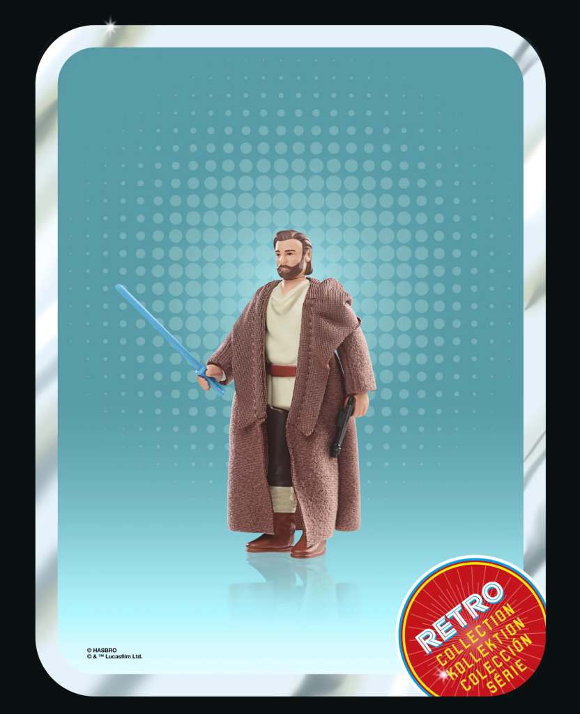 STAR WARS: OBI-WAN KENOBI RETRO COLLECTION ACTION FIGURA 2022 OBI-WAN KENOBI (WANDERING JEDI) 10 CM HASBRO
