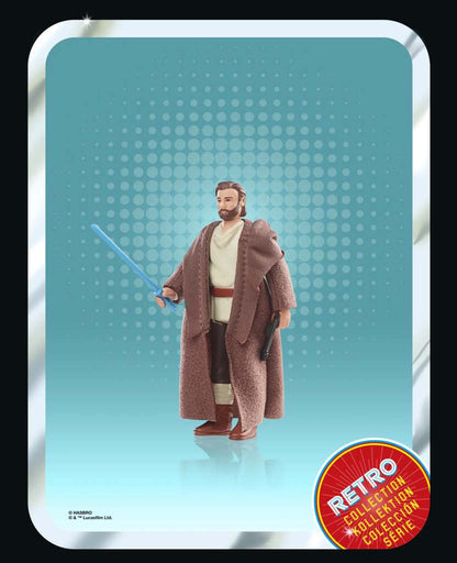 STAR WARS: OBI-WAN KENOBI RETRO COLLECTION ACTION FIGURA 2022 OBI-WAN KENOBI (WANDERING JEDI) 10 CM HASBRO