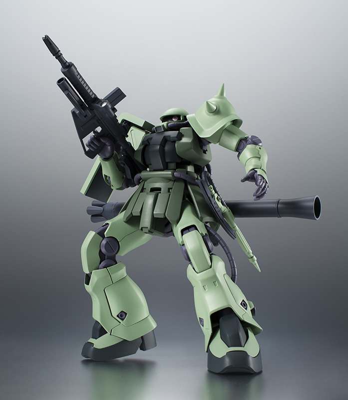 MOBILE SUIT GUNDAM ROBOT SPIRITS MS-06F-2 ZAKU2 F-2 TYPE VER. A.N.I.M.E. 12 CM