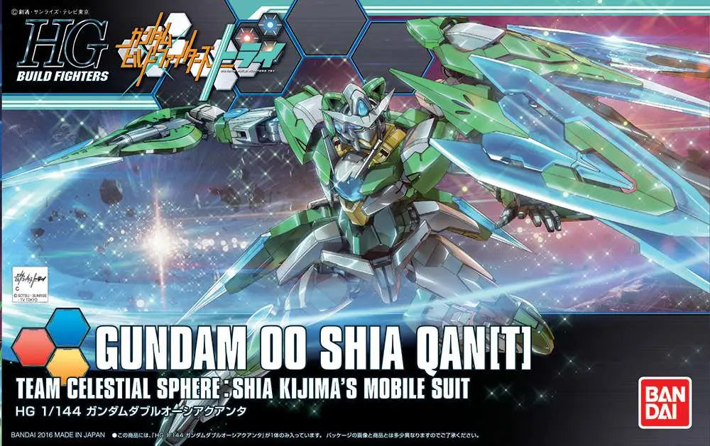 BANDAI HG BF QANT CUSTOM 1/144 MODEL KIT 12 cm
